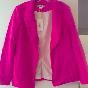 Limited edition NWT Argent pink supermajority blazer
